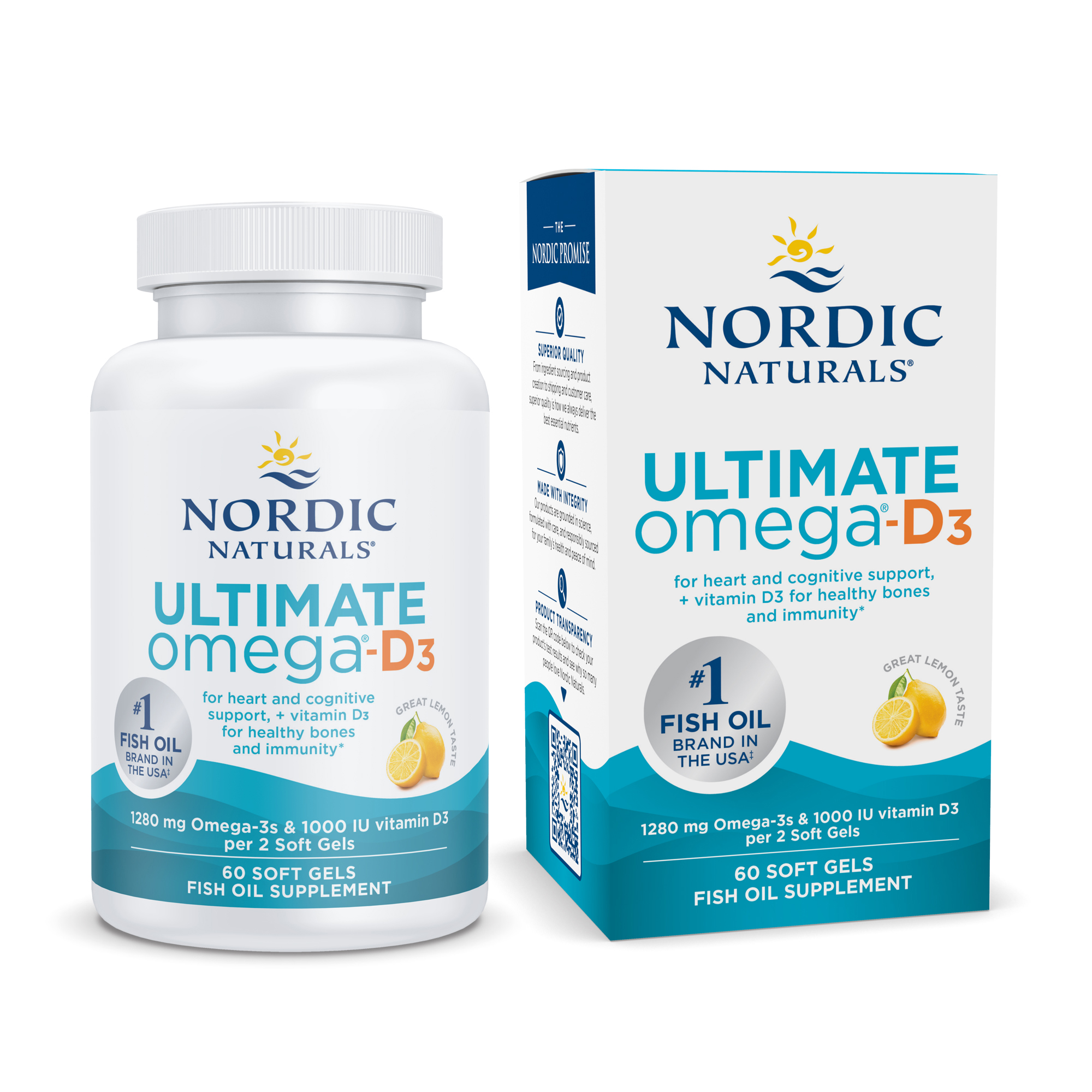Nordic Naturals Ultimate Omega D3
