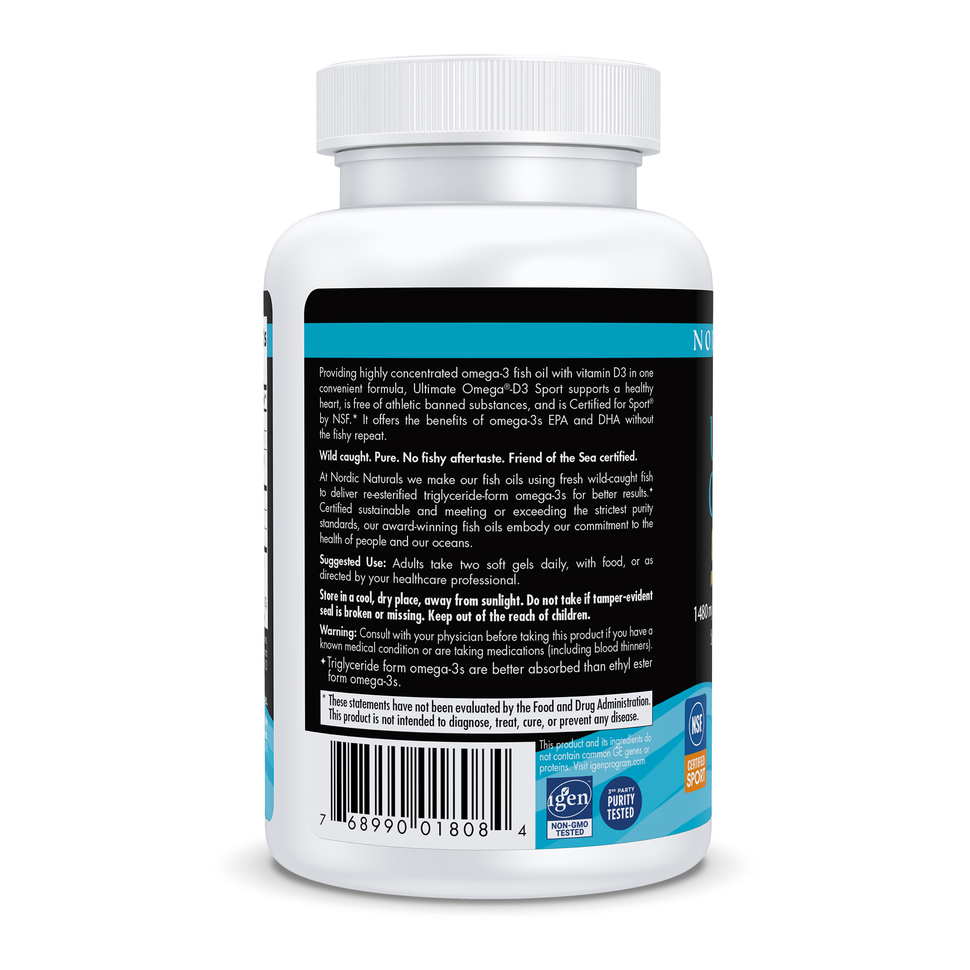 Nordic Naturals Ultimate Omega-D3 Sport - Figura 2