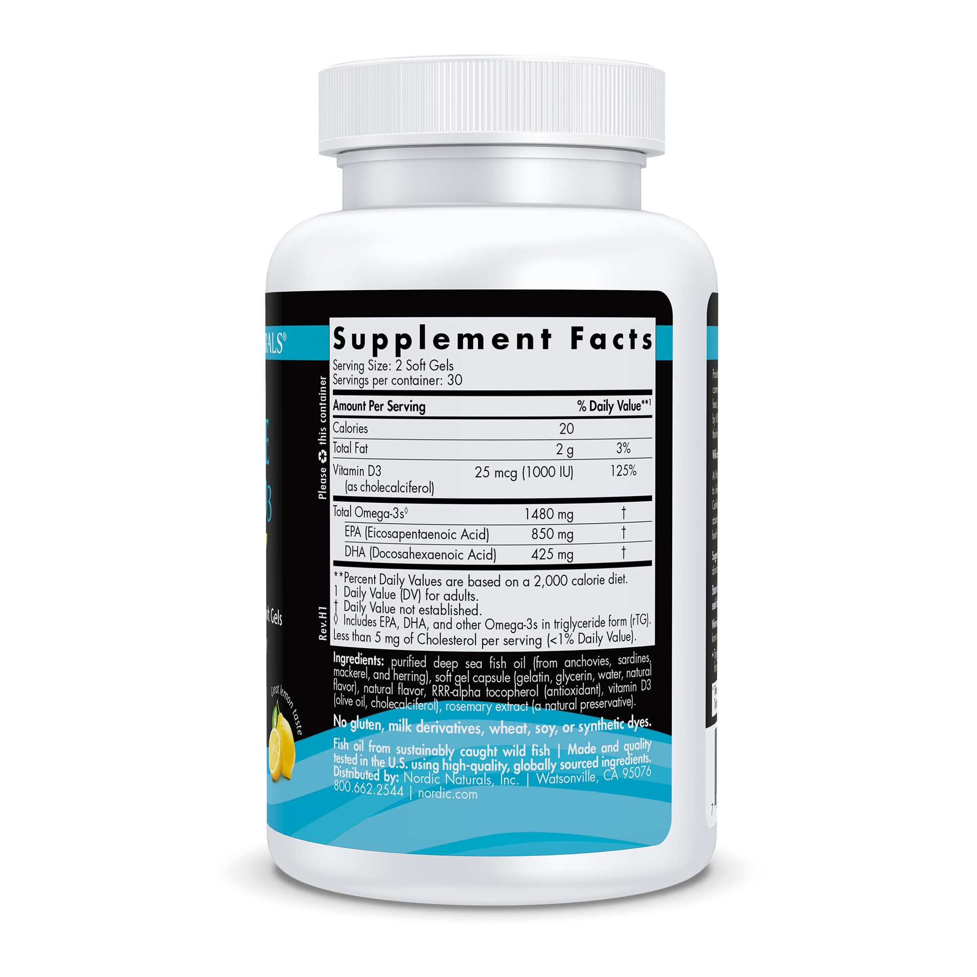 Nordic Naturals Ultimate Omega-D3 Sport - Figura 4