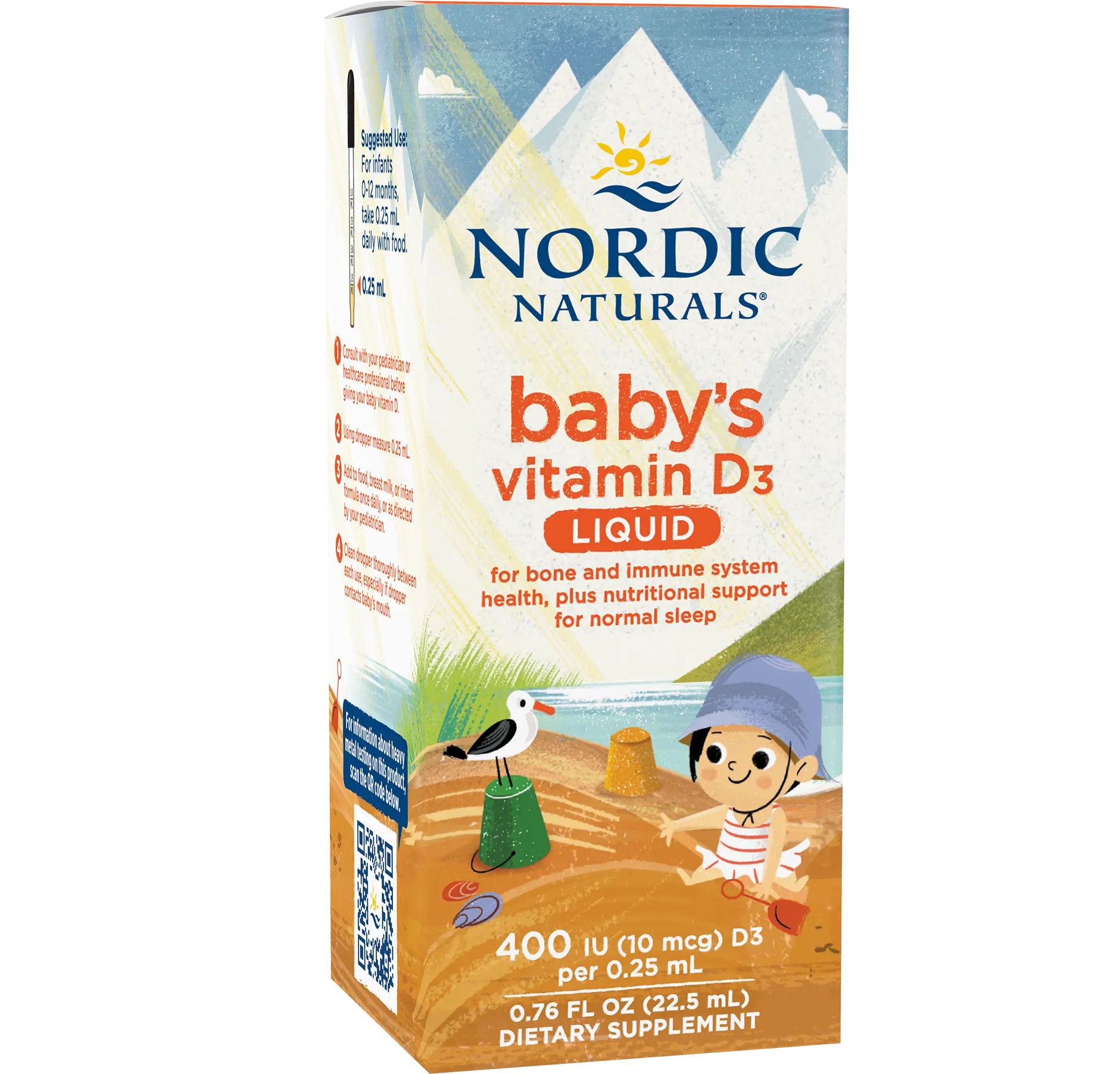 Nordic Naturals Baby’s Vitamin D3 Liquid – 400 IU - Figura 4