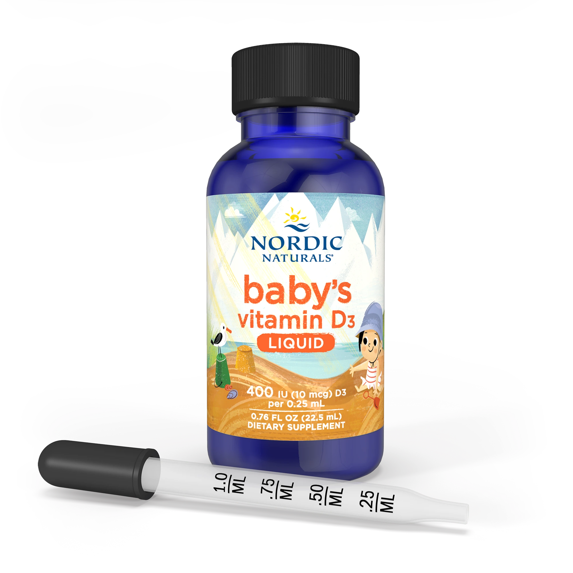 Nordic Naturals Baby’s Vitamin D3 Liquid – 400 IU - Figura 2