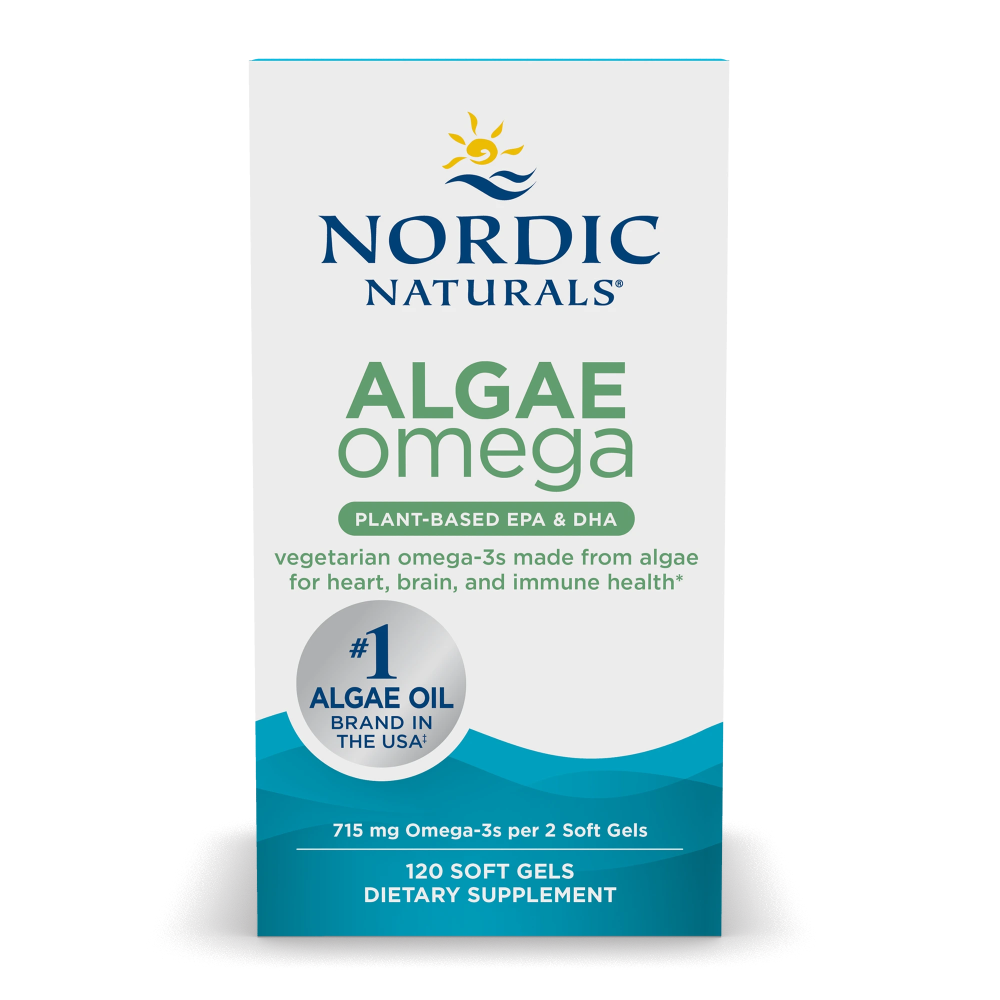 Nordic Naturals Algae Omega – Plant-Based EPA & DHA | 120 Soft Gels - Figura 6