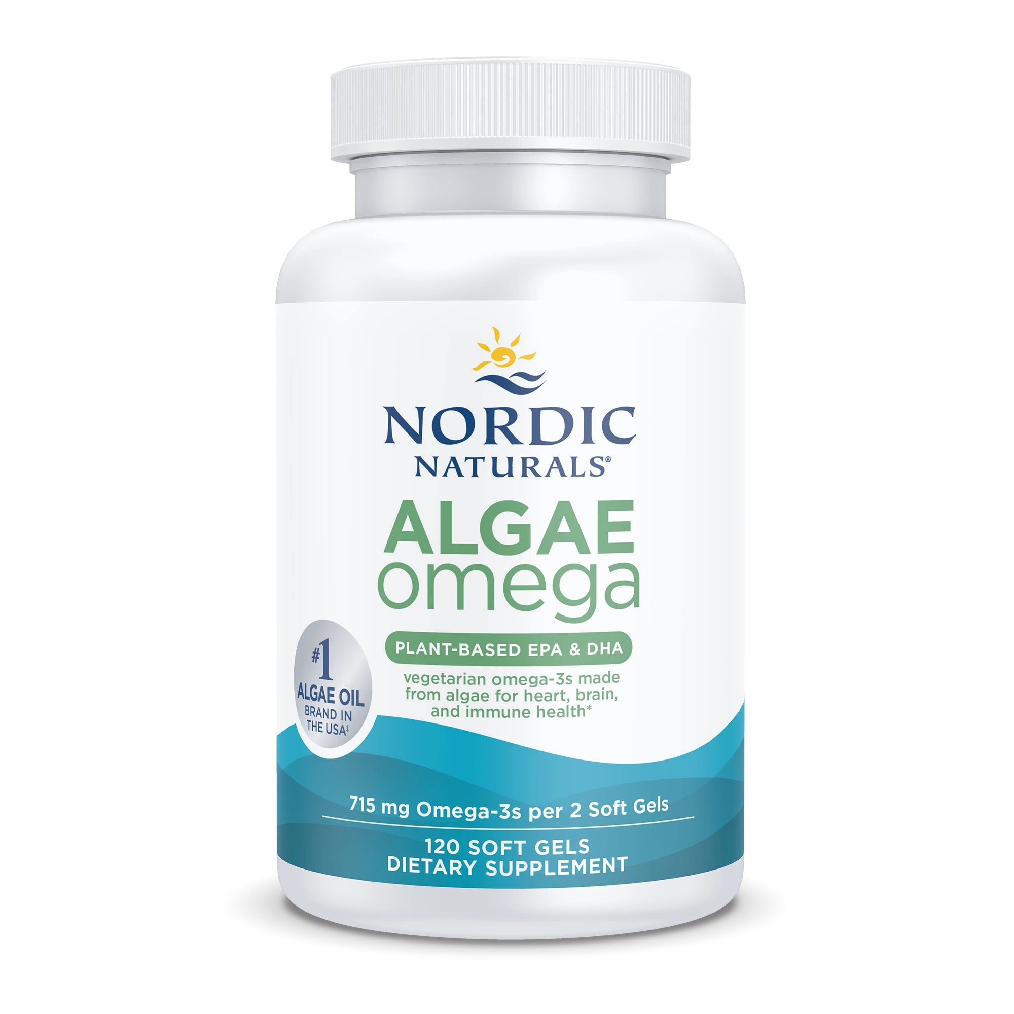 Nordic Naturals Algae Omega – Plant-Based EPA & DHA | 120 Soft Gels - Figura 2